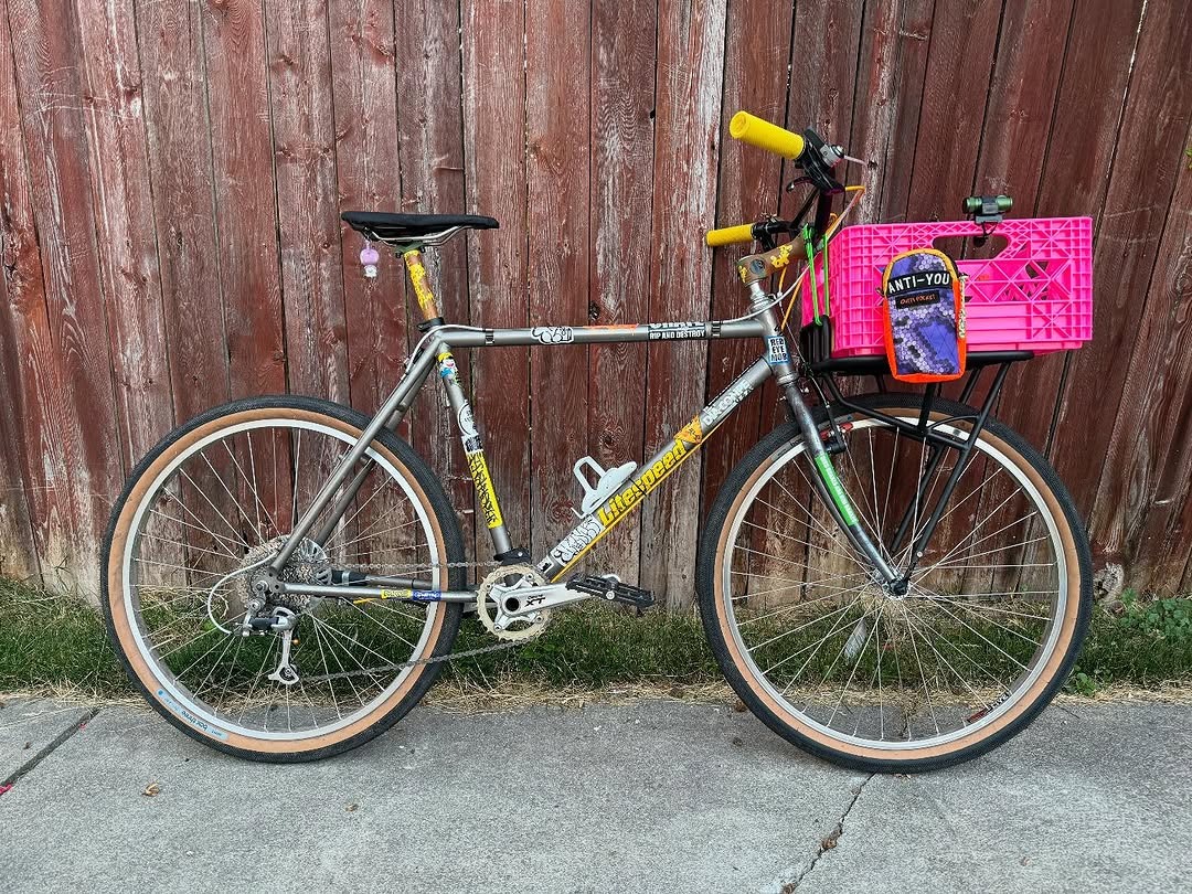 Readers' Rides: Teddy's 1992 Litespeed “Mountain” Basket Bike
