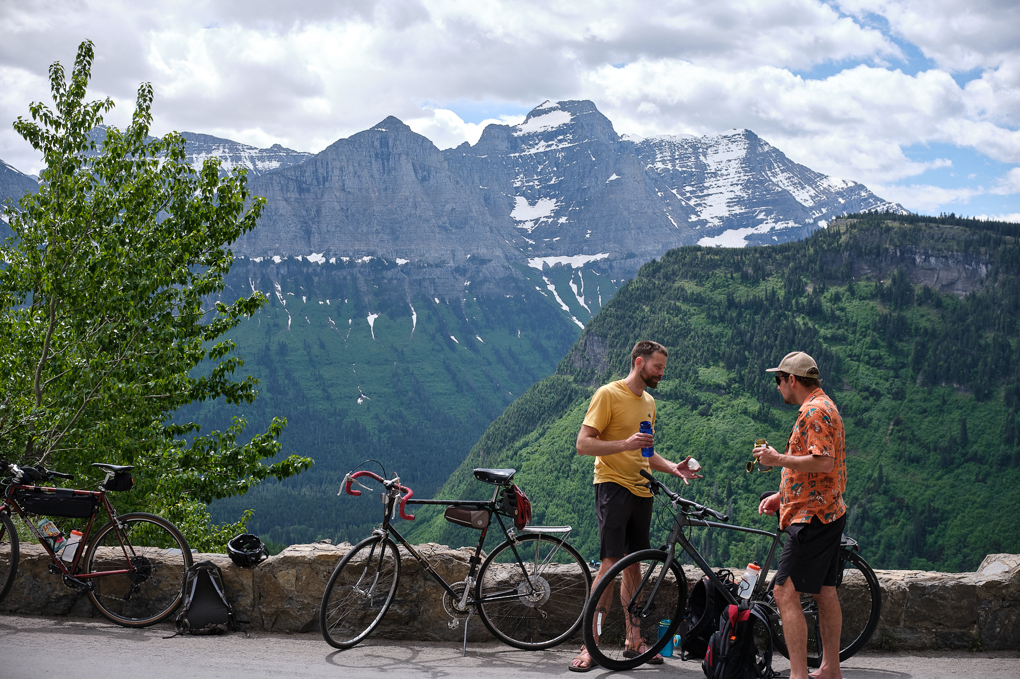 Among the Glaciers: Riding Glacier National Park's Going to the Sun Road