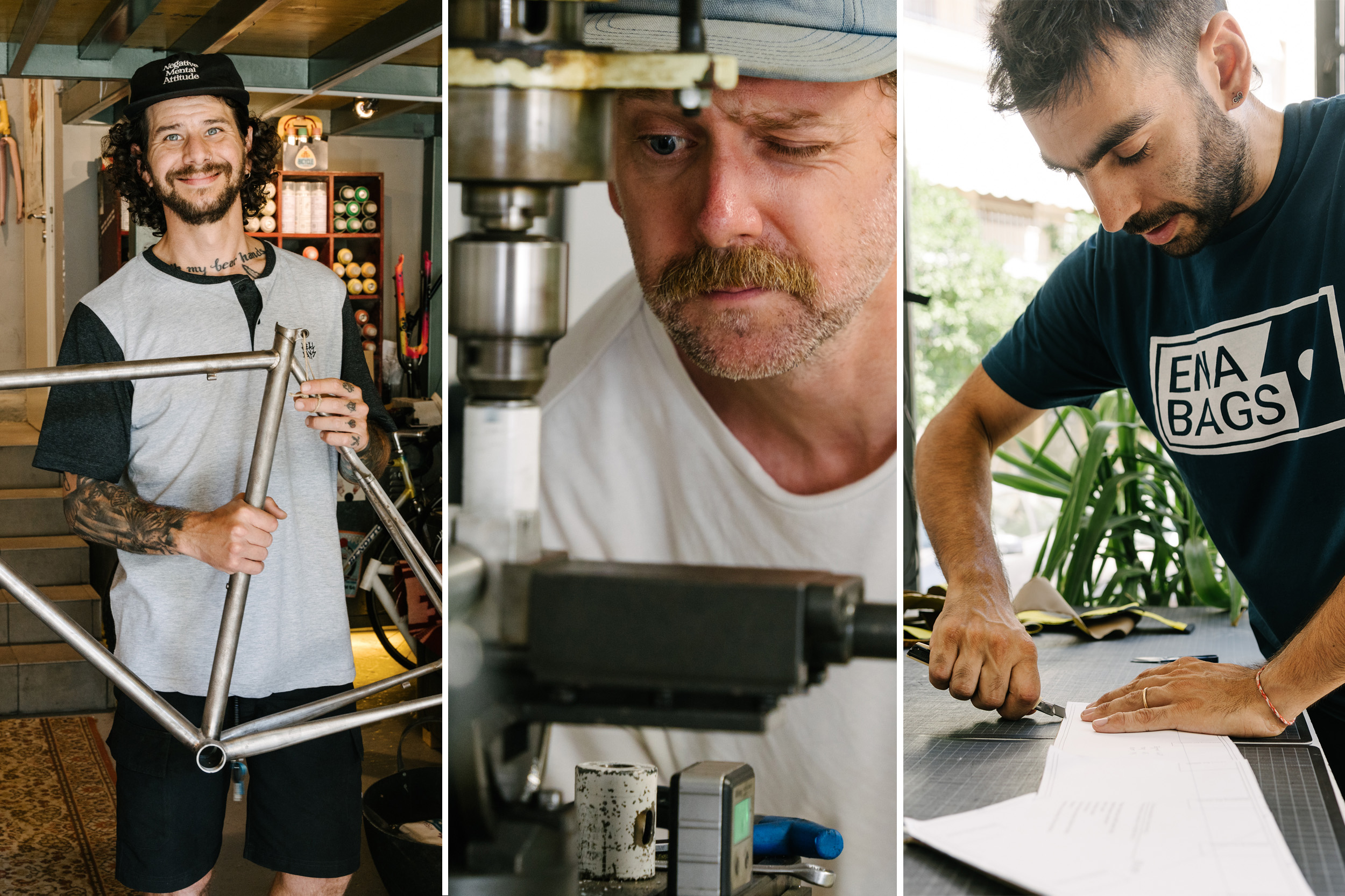 A Trio of Athens Shop Visits: Vicious Cycles, ENA Bags, and Donhou Bicycles
