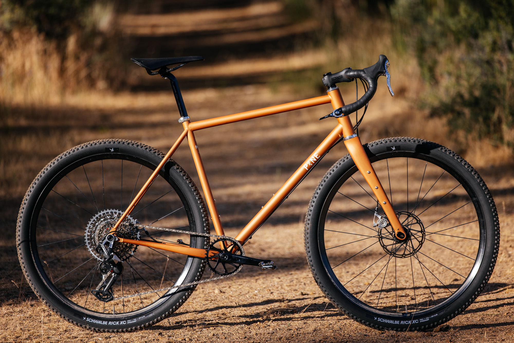 The All-New Pine Cycles FRST Gravel Bike Clears a 2.3" Tire